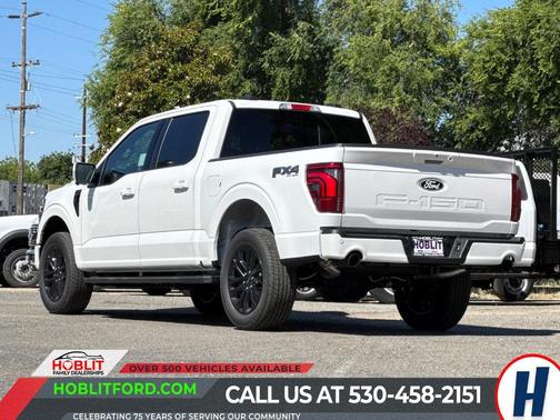 White Metallic 2026 Ford F-150 Lariat