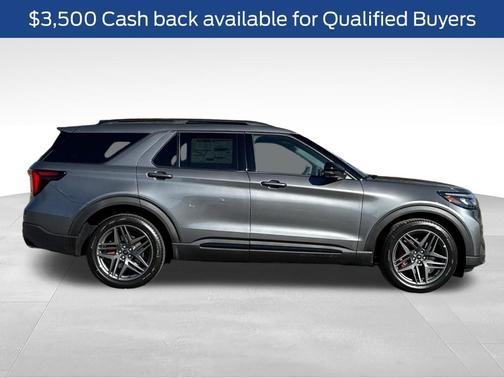 Gray Metallic 2026 Ford Explorer ST
