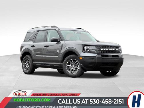 Carbonized Gray Metallic 2025 Ford Bronco Sport Big Bend