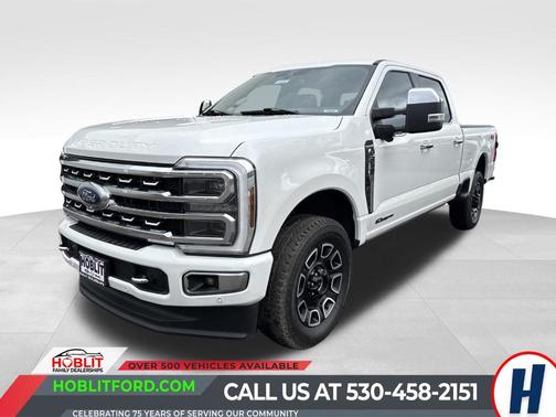 Star White 2024 Ford F-350 Platinum