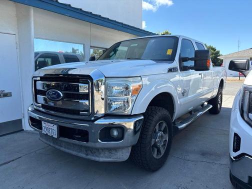 Oxford White 2012 Ford F-250 Lariat