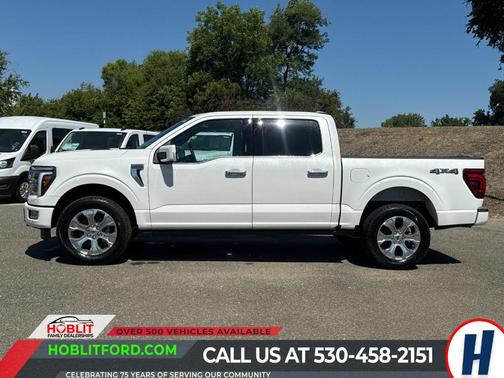 Star White 2026 Ford F-150 Platinum