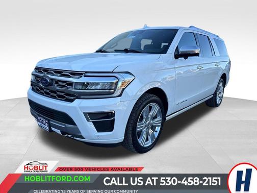 White Metallic 2023 Ford Expedition Max Platinum