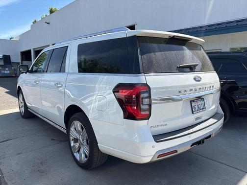 White Metallic 2023 Ford Expedition Max Platinum
