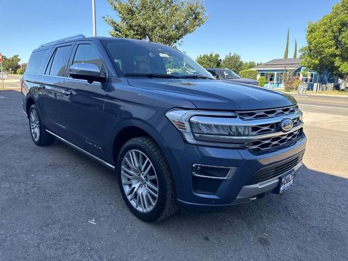 Infinite Blue Metallic Tinted Clearcoat 2023 Ford Expedition Max Platinum