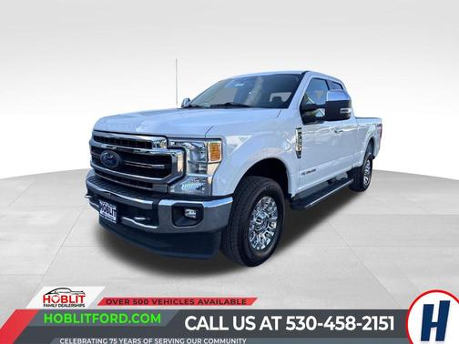 Oxford White 2020 Ford F-350 Lariat Super Duty