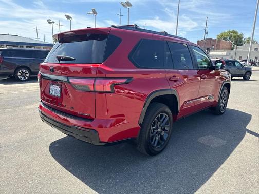 Red 2026 Toyota Sequoia Platinum