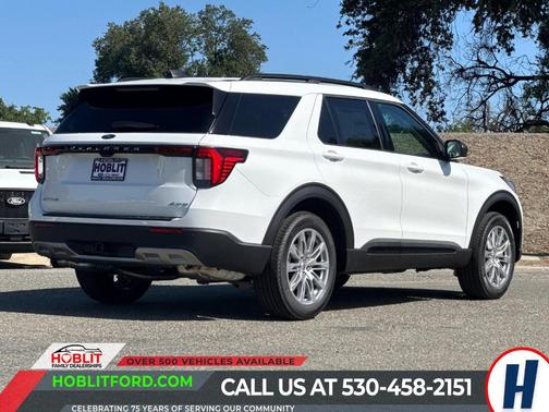 Star White 2026 Ford Explorer Active