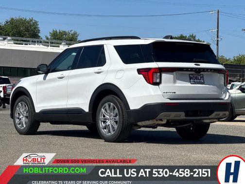 Star White 2026 Ford Explorer Active