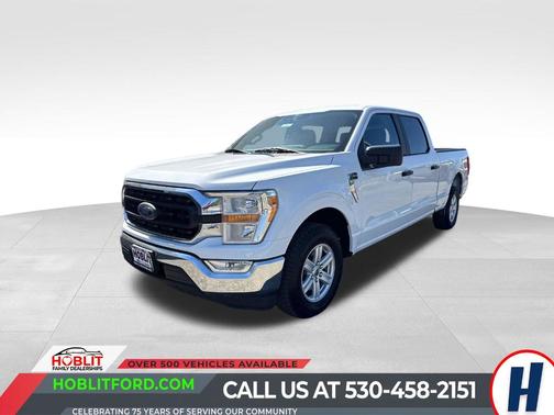 Oxford White 2021 Ford F-150 XLT