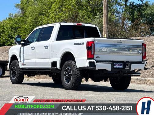 White Metallic 2026 Ford F-250 Platinum