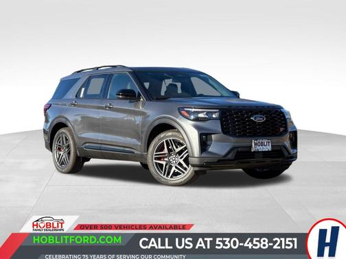 Carbonized Gray Metallic 2026 Ford Explorer ST