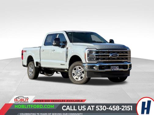 Glacier Gray Metallic 2026 Ford F-350 Lariat Super Duty