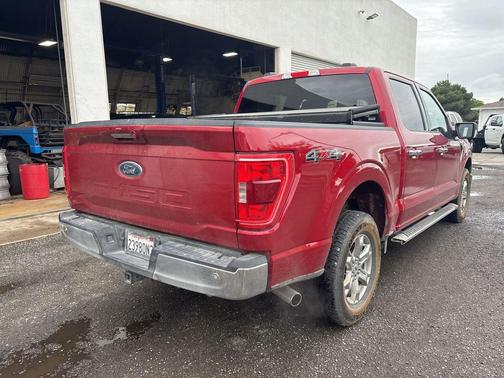 Red Metallic 2022 Ford F-150 XLT