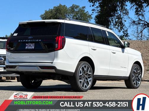 Star White 2026 Ford Expedition Platinum