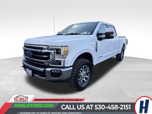 Oxford White 2021 Ford F-250 Lariat Truck
