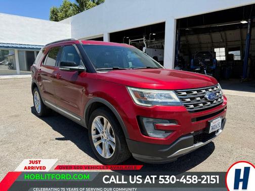 Ruby Red Metallic 2017 Ford Explorer XLT