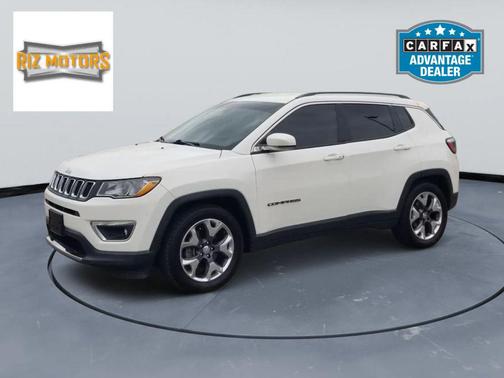 White Clearcoat 2020 Jeep Compass Limited