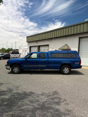 Arrival Blue Metallic 2004 Chevrolet Silverado 1500 LS Extended Cab