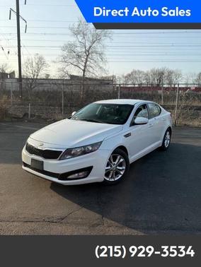 Snow White Pearl 2013 Kia Optima EX