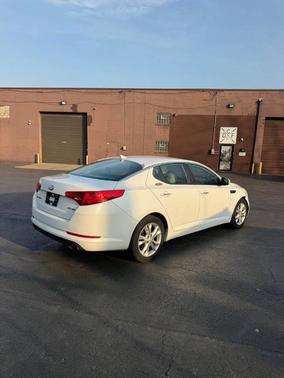 Snow White Pearl 2013 Kia Optima EX