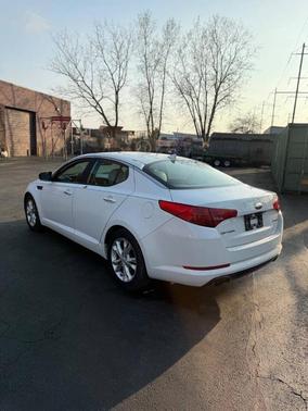 Snow White Pearl 2013 Kia Optima EX