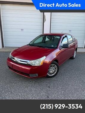 Sangria Red Metallic 2010 Ford Focus SE