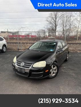 Black 2008 Volkswagen Jetta SE