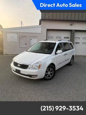 Clear White 2014 Kia Sedona EX