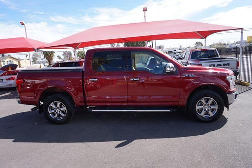 Ruby Red Metallic Tinted Clearcoat 2018 Ford F-150 Lariat