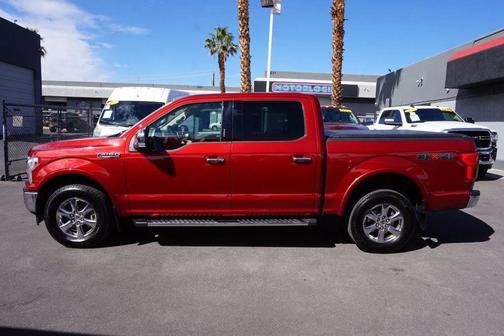Ruby Red Metallic Tinted Clearcoat 2018 Ford F-150 Lariat
