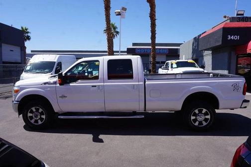 White Platinum Metallic Tri-Coat 2016 Ford F-350 Lariat