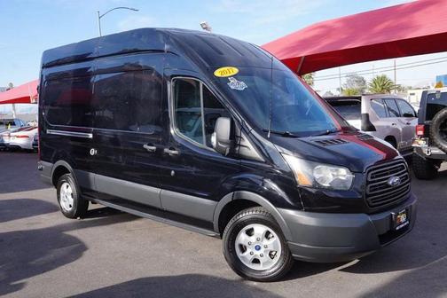 Shadow Black 2017 Ford Transit-250 Base
