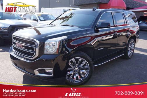 Carbon Black Metallic 2020 GMC Yukon SLT