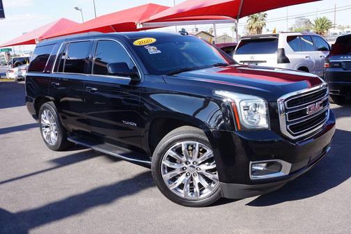 Carbon Black Metallic 2020 GMC Yukon SLT