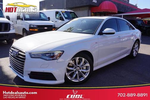 Glacier White Metallic 2017 Audi A6 Premium Plus
