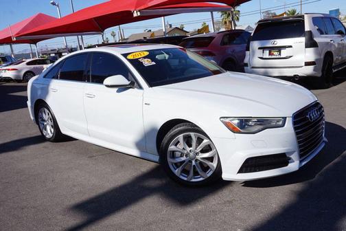 Glacier White Metallic 2017 Audi A6 Premium Plus
