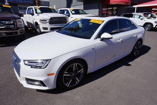 Glacier White Metallic 2017 Audi A4 2.0T Premium Plus