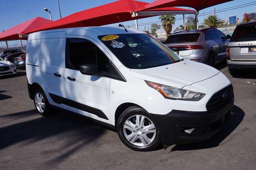 Frozen White 2019 Ford Transit Connect XL
