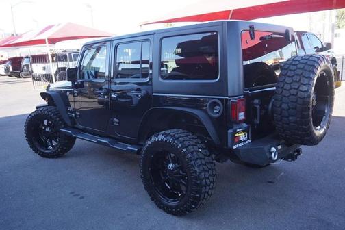Black Clearcoat 2018 Jeep Wrangler JK Unlimited Sahara