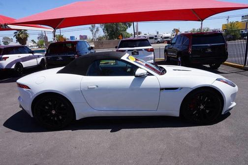 Polaris White 2015 Jaguar F-TYPE V8 S
