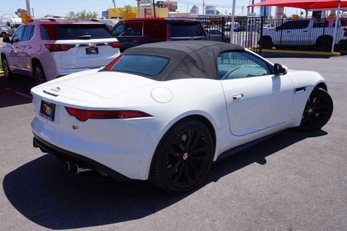 Polaris White 2015 Jaguar F-TYPE V8 S