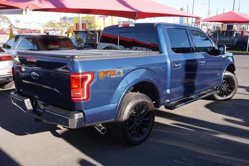Blue Jeans Metallic 2017 Ford F-150 Lariat