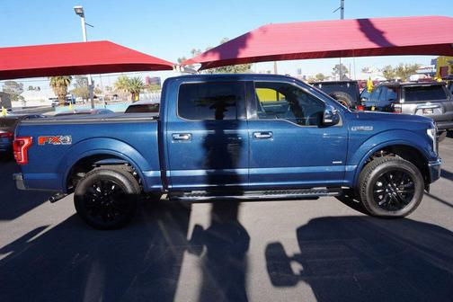 Blue Jeans Metallic 2017 Ford F-150 Lariat