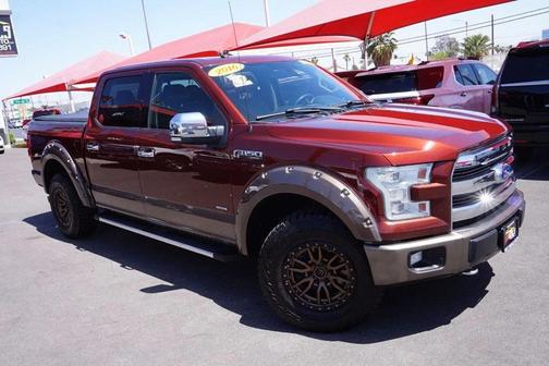 Ruby Red Metallic Tinted Clearcoat 2016 Ford F-150 Lariat