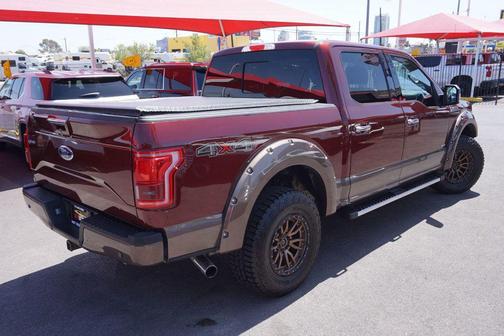 Ruby Red Metallic Tinted Clearcoat 2016 Ford F-150 Lariat