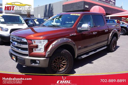 Ruby Red Metallic Tinted Clearcoat 2016 Ford F-150 Lariat