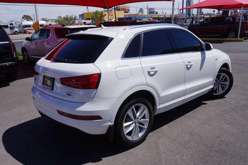 Cortina White 2018 Audi Q3 PREMIUM PLUS QUATTRO, PREMIUM WHEELS, LEATHER SEATS, MOON ROOF