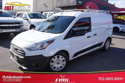 Frozen White 2019 Ford Transit Connect XL