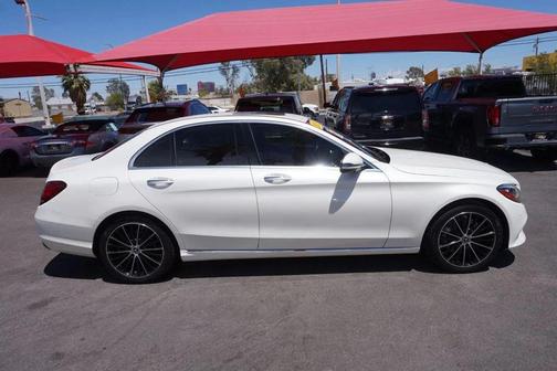 designo Diamond White Metallic 2019 Mercedes-Benz C-Class LEATHER, MOON ROOF, NAVIGATION, BACKUP CAMERA, PUSH BUTTON START